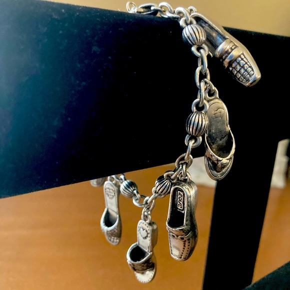 “I Love Shoes” Charm Bracelet by Brighton (EUC) - Picture 1 of 7